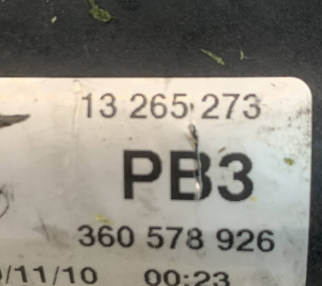 Патрубок інтеркулера Opel Astra J 1.7CDTI 13265273