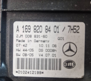 a1698208401 Плафон підсвітки салона Mercedes A W169 2004 – 2008