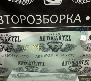 Скло дверей переднє ліве Mitsubishi Colt 43r-00048, 21801907