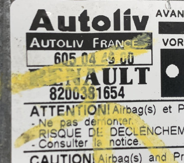 Блок управління AirBag Renault Kangoo 1.5dci,8200381654