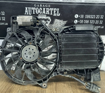 Вентилятор охолодження з диффузором в зборі AUDI A6 C6 2.0 TDI 2005-2011