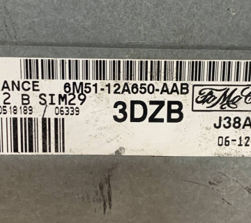 Блок керування двигуном Ford Focus 2 C-MAX 1.6 6m5112a650aab