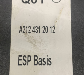 Блок ABS Mercedes E-class W212 a2124312012