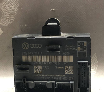 Блок управління двері передньої правої Audi A6 (C6) 2004-2011 4F0959792R И