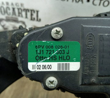 Педаль газу Audi A3 хэтчбек (8L1), 1J1721503J