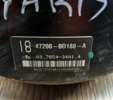 Вакуумний підсилювач гальм Toyota Yaris 2006-2011,03785434014