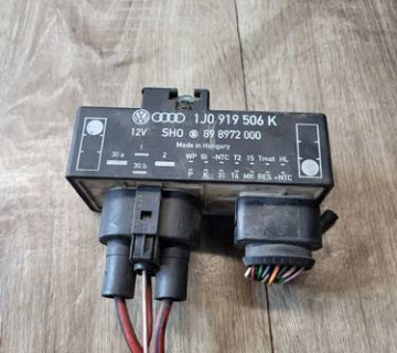 1j0919506k, Блок управ. вентилятор. VW Golf 4/Bora SK Octavia SE Leon/Toledo с конд..