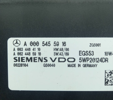 A0005455916 Блок керування АКПП MERCEDES-BENZ C-CLASS (W204)