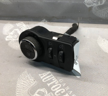 13301749 Блок управління фарами Кнопка регулювання яскравості підсвітки Кнопка коректора фар Chevrolet Cruze