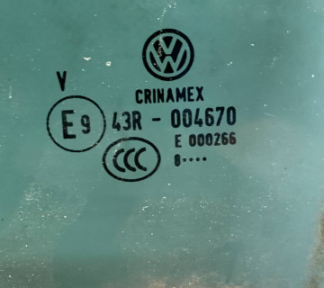 Скло дверей заднє праве Volkswagen Golf V універсал 43r-004670, 21806186