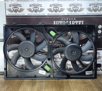 Вентилятор радіатора комплект 2 секції 7 лопатей+7 лопатей з дифузором Opel Insignia 2.0cdti 2008-2017 13223018