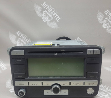Радіо cd mp3 1k0035191h- vw passat b6 05- 10 1k0035191h