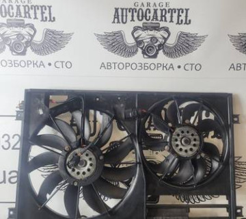 1K0121207N Вентилятор охолодження Audi A3 8P 2003р 1k0121205d