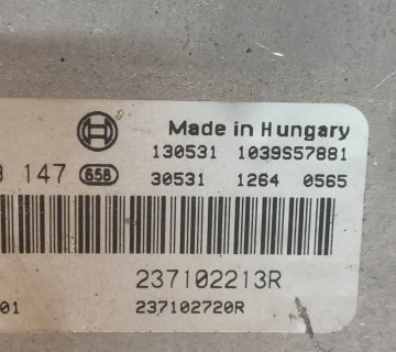 Блок керування двигуном ЕБУ Renault Dokker 1.5 DCI 237102213r