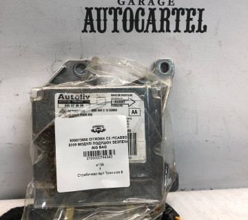 609973600 CITROEN C3 PICASSO 2009 МОДУЛІ ПОДУШОК БЕЗПЕКИ AIG BAG