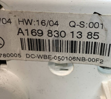 Блок керування пічки, клімат контролем Mercedes W169, W245 a1698301385