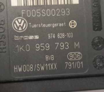 1k0959793m блок управління склопідйомника лівий передній Volkswagen Golf 5 2003 - 2009