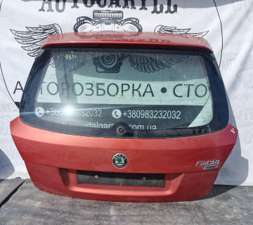 21727092 Задня ляда, кришка багажника Skoda Fabia 2007-2014 унів