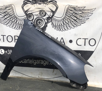 Крило переднє праве Volkswagen Golf 6 хетс Lc9x 21100215