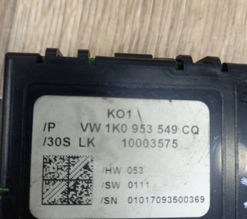 Блок підрульового перемикача Skoda Octavia A5 Шкода Октавія А5 2008-2013, 1K0953549CQ
