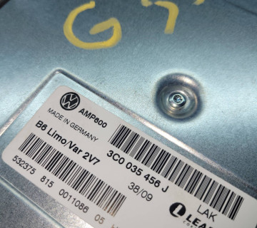 3c0035456j підсилювач звуку Volkswagen passat b6