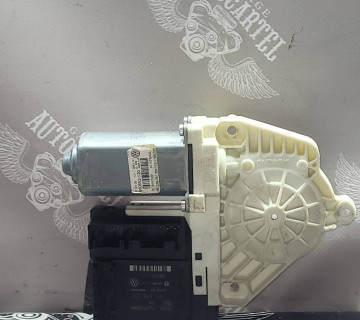 Моторчик склопідйомника Volkswagen Passat B6, Пассат Б6. 1K09972L, 1K095972P. Передній правий.